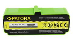 PATONA akkumulátor iRobot Roomba 980-hoz, 5200mAh, 14.4V Li-lon, 6xx/7xx/8xx/9xx sorozathoz, 5200mAh, 14.4V Li-lon, 6xx/7xx/8xx/9xx sorozathoz