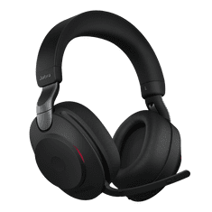 Jabra Evolve2 85/Stereo/ANC/USB/BT/Wireless/MS/Fekete