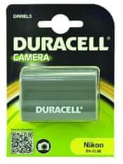 Duracell akkumulátor - DRNEL3 Nikon EN-EL3-hoz, fekete, 1400 mAh, 7,4 V