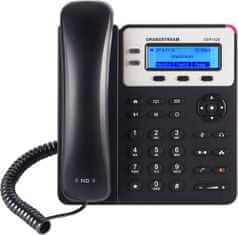 Grandstream GXP-1625/ VoIP telefon/ LCD kijelző/ 2x SIP/ 2x LAN/ SRTP/ TLS/ 3 prog. gomb/