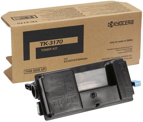 Kyocera toner TK-3170/ 15 500 A4/ fekete/ ECOSYS P3050dn, P3055dn, P3060dn, P3050dn, P3055dn tonerhez