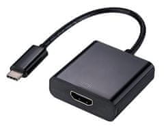 C-Tech C-típusú HDMI adapter, M/F, 15cm