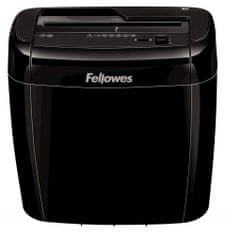 Fellowes iratmegsemmisítő 36 C/ keresztvágás 4x40 mm/ kosár térfogata 12 l/ P-4 (bizalmas)/ fekete