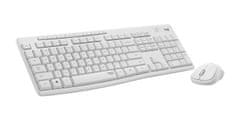 Logitech MK295 vezeték nélküli készlet, fehér US INTL