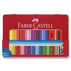 Faber-Castell Faber - Castell Crayons Triangular Grip 2001 - bádogdobozban 48 db