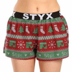 Styx Női boxeralsó art sport gumi karácsonyi kötött (T1658) - méret XL