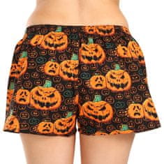 Styx Női boxeralsó art klasszikus gumi Halloween tök (K1755) - méret XL