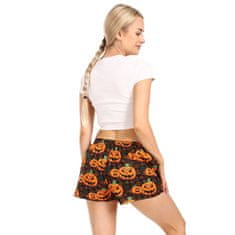 Styx Női boxeralsó art klasszikus gumi Halloween tök (K1755) - méret XL