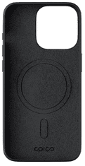 EPICO Mag+ szilikon borítás iPhone 15 Pro Max (Ultra) készülékhez MagSafe támogatással 81410101300001 - Fekete