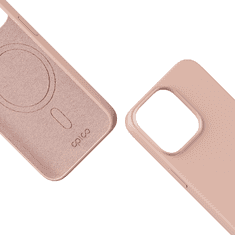 EPICO Mag+ szilikon borítás iPhone 15 Plus készülékhez MagSafe támogatással 81210102300001 - rózsaszín