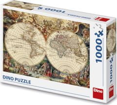 DINO TÖRTÉNELMI TAP 1000 Puzzle