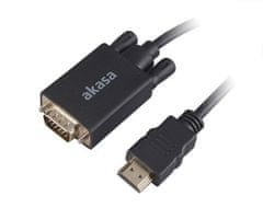 Akasa - HDMI-D-sub adapter - 2 m