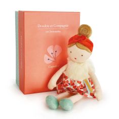 Doudou Jolijou Pipacsos baba Vintages 30 cm