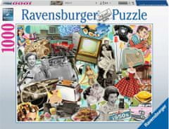 Ravensburger Puzzle 1950-es évek 1000 darab