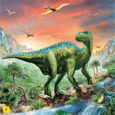 Dinoszaurusz puzzle: Iguanodon 60 darab