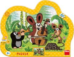 Dino Toys KRTEK MUSICIAN 25 kontúr puzzle