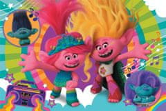 Trefl Kétoldalas puzzle Trolls 3: Happy Trolls Day SUPER MAXI 24 db