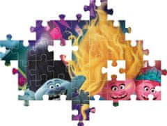 Clementoni Ragyogó puzzle Trolls 3, 104 darab