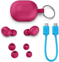 Jlab Mini True Wireless Earbuds, rózsaszín