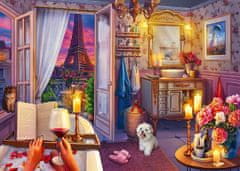 Ravensburger Puzzle Cozy Places: Fürdőszoba Párizsban XXL 500 darab