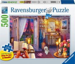 Ravensburger Puzzle Cozy Places: Fürdőszoba Párizsban XXL 500 darab