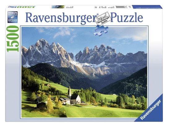 Ravensburger Puzzle - A Dolomitok látványa 1500 darab