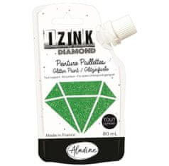 Diamond IZINK Gyémánt festék - zöld, 80 ml