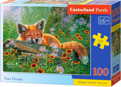 Castorland Róka álmodozó puzzle 100 darabos puzzle