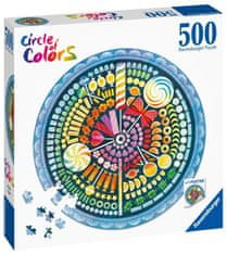 Ravensburger Puzzle - Édességek 500 darab