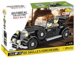 Cobi 2261 De Gaulle 1936-os Horch 830 BL, 1:35, 244 k, 2 f