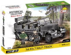 Cobi 2275 II. világháborús Sd.Kfz. 7 félpályás, 1:35, 439 k, 2 f