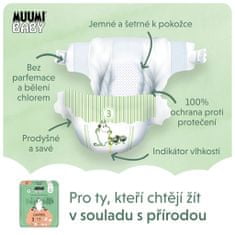 MUUMI BABY 3 Midi 5-8 kg (150 db), havi csomag ökopelenkák