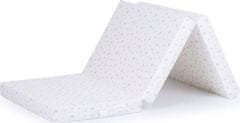 Chipolino Összecsukható matrac 120x60 cm Fehér,porcsillagok