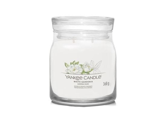 Yankee Candle Fehér Gardenia gyertya 368g / 2 kanóc (Signature medium)