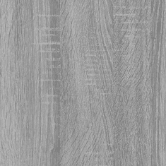 Vidaxl 4 részes szürke sonoma színű szerelt fa TV-szekrényszett (3114644)