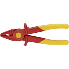 Knipex VDE műanyag markoló fogó / kombinált fogó 180 mm, 98 62 01 (98 62 01)