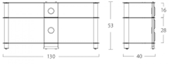 NEO Sonorous NEO3130 LCD TV állvány négyféle színben kapható