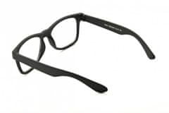 VeyRey Kék fényt blokkoló szemüveg Brarkuk Ovális Átlátszó lencsék Fekete Universal