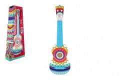 Teddies Gitár/ukulele műanyag 55cm pengetővel, színes pengetővel