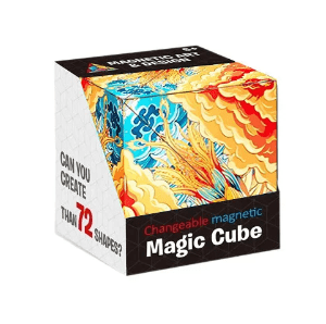JOJOY® Rubik kocka, mágneses, stresszoldó - CUBIXIE HALLU