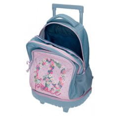 Jada Toys Kerekes iskolai hátizsák ROLL ROAD Peace, 30L, 4862921