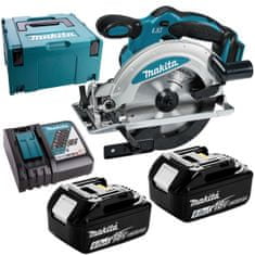 Makita Akkus körfűrész 165mm 18V 2x6Ah MAKPAC DSS610RGJ 18V 2x6Ah MAKPAC DSS610RGJ