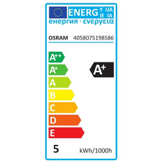 Osram Value LED fényforrás GU10 5W spot melegfehér (4058075198586)