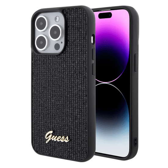 Guess tok Fekete Apple Iphone 15 Pro készülékhez GUHCP15LPMSDGSK (129179)