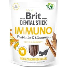 Brit Dog Dental Stick Immuno Probiotikumokkal és Fahéjjal 251 g