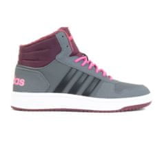 Adidas Cipők szürke 38 2/3 EU Hoops Mid 20 K