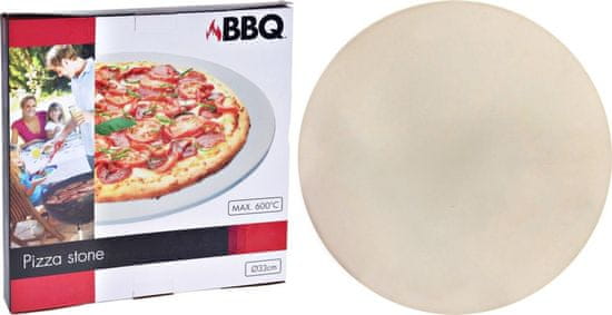 BBQ PROGARDEN Pizzakő sütőhöz vagy grillhez 33 cm KO-C83500640 KO-C83500640