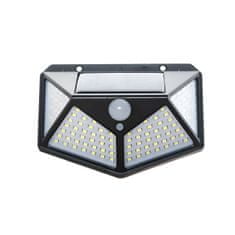 MG L10720 napelemes lampa 100 LED, fekete