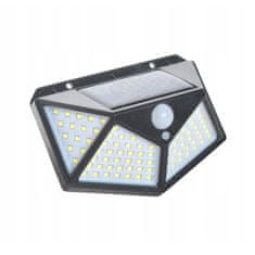 MG L10720 napelemes lampa 100 LED, fekete