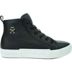 Tommy Hilfiger Cipők fekete 36 EU Vulc Leather Sneaker Hi